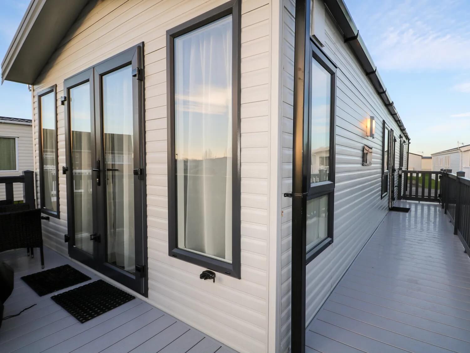 Exterior of a lodge